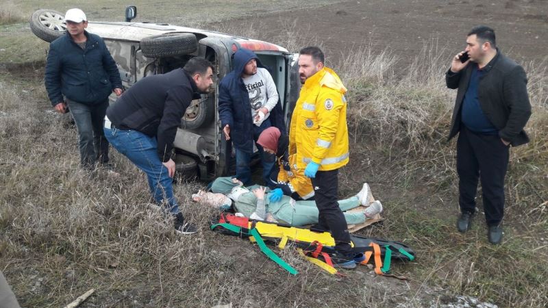 Tokat’ta gizli buzlanma kazaya neden oldu: 7 yaralı
