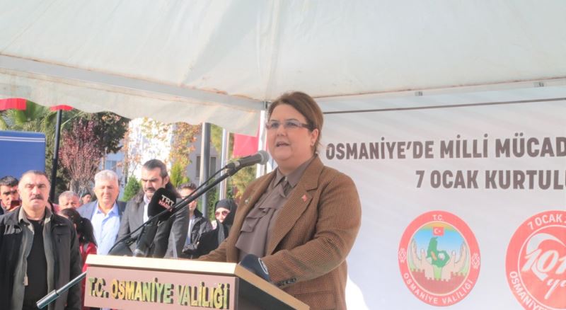 Bakanımız Derya Yanık Osmaniye