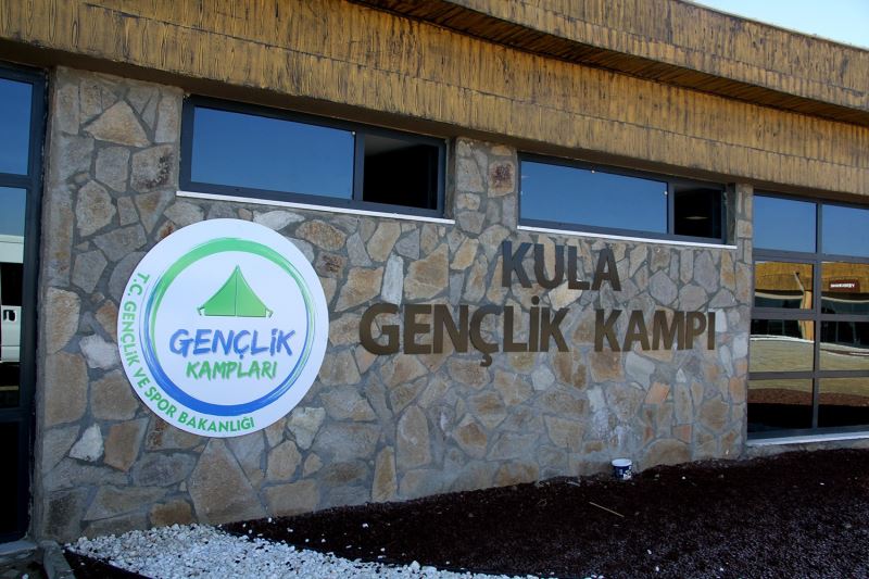 Kula Gençlik Kampı ilk misafirlerini ağırlıyor
