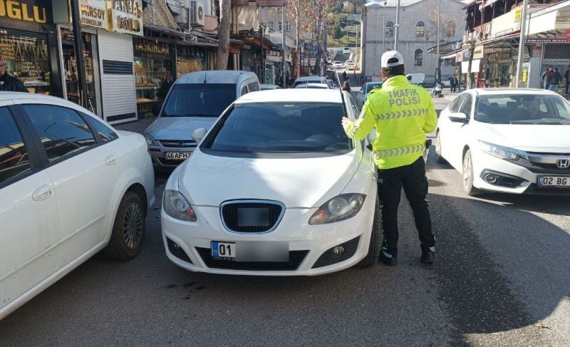 Adıyaman’da hatalı araç parklarına göz açtırılmıyor
