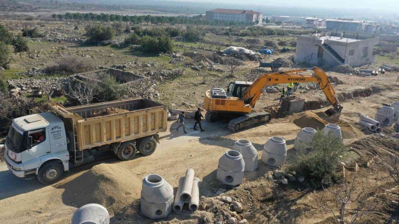 ASKİ, Buharkent’teki çalışmalarını tüm hızıyla sürdürüyor
