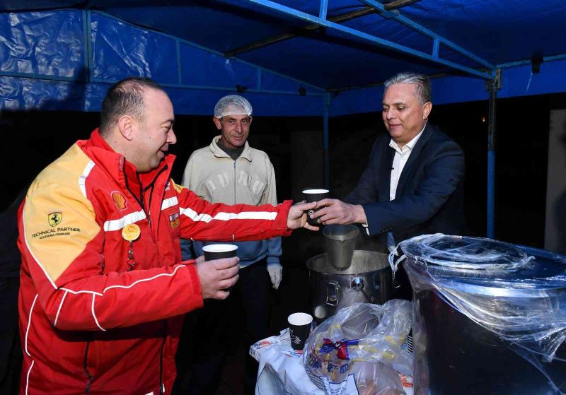 12 bin kişiye çorba ikram edildi
