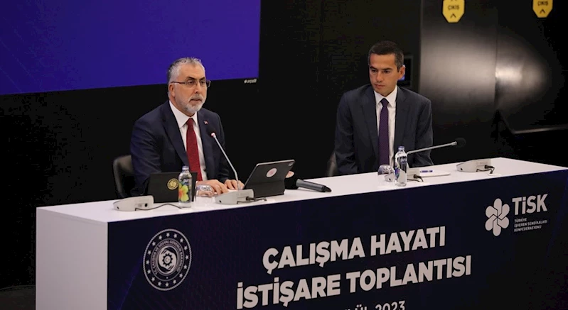 Bakan Işıkhan, TİSK’in Düzenlediği Çalışma Hayatı İstişare Toplantısı’na Katıldı