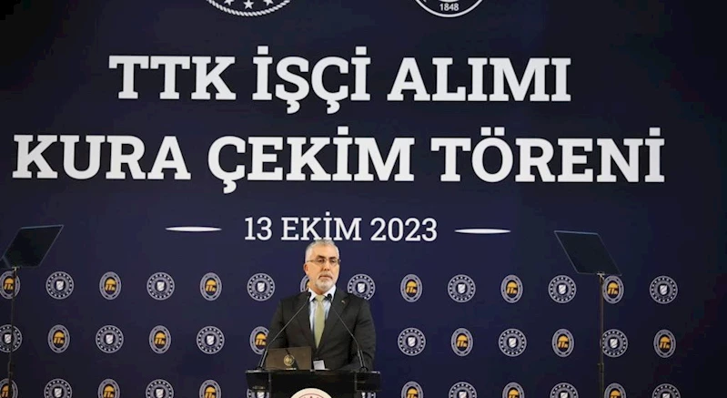 Bakan Işıkhan, Türkiye Taşkömürü İşçi Alımı Kura Çekim Töreni’ne Katıldı