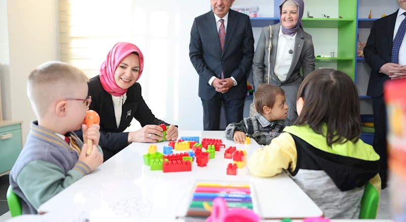 Bakanımız Mahinur Özdemir Göktaş DOSD Meram Down Sendromlu Bireyler Yaşam Destek Merkezi