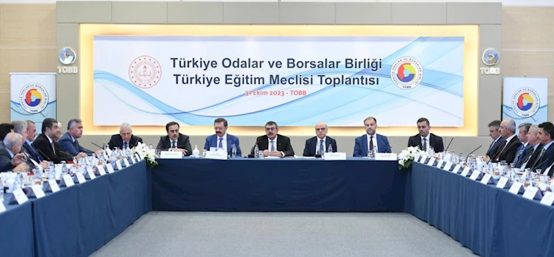 BAKAN TEKİN, TOBB TÜRKİYE EĞİTİM MECLİSİ