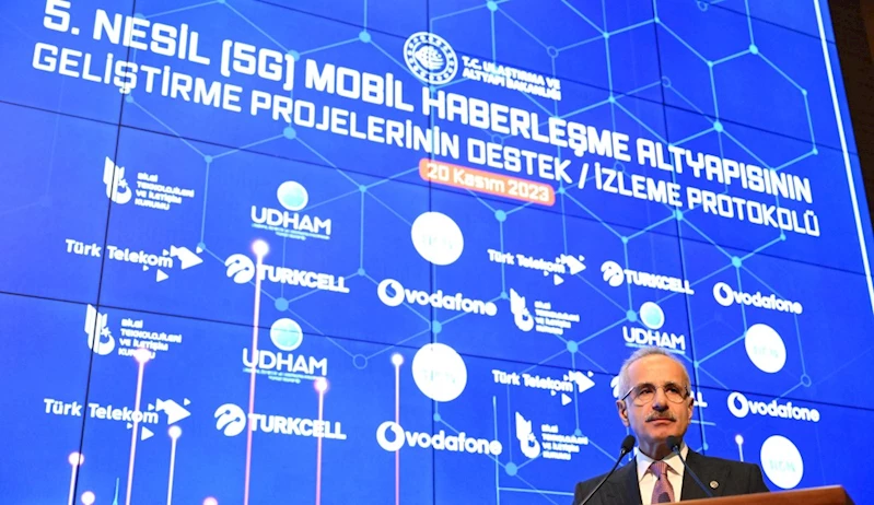 ULAŞTIRMA VE ALTYAPI BAKANI ABDULKADİR URALOĞLU, 5. NESİL (5G) MOBİL HABERLEŞME ALTYAPISININ GELİŞTİRME PROJELERİ’NİN LANSMAN TÖRENİ’NE KATILDI