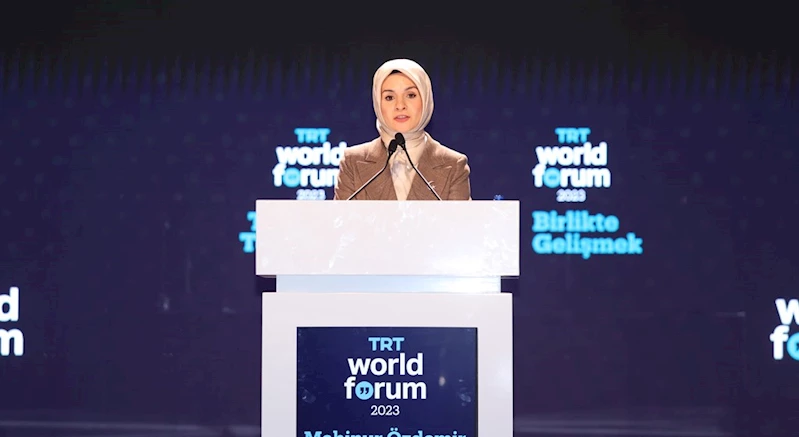 Aile ve Sosyal Hizmetler Bakanımız Göktaş TRT World Forum 2023