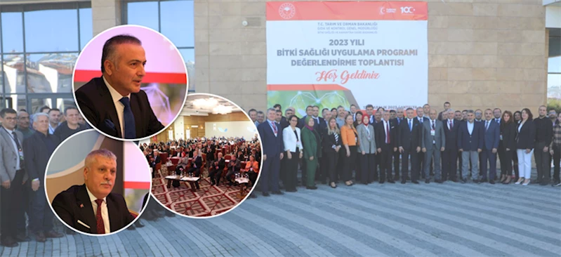 BİTKİ SAĞLIĞI UYGULAMA PROGRAMI DEĞERLENDİRME TOPLANTISI DÜZENLENDİ