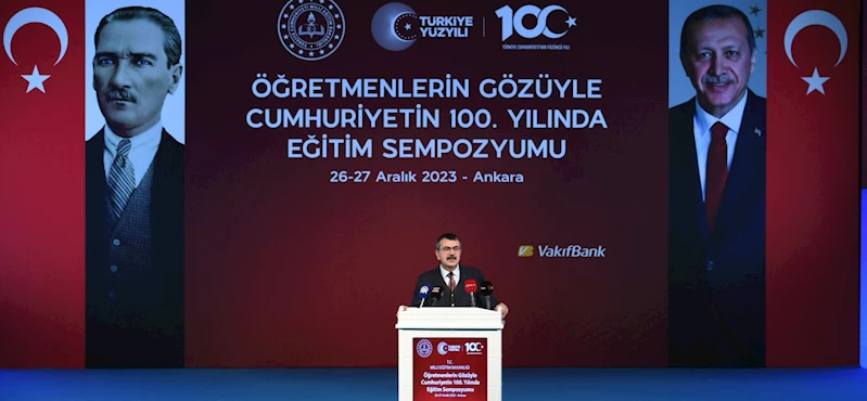 ÖĞRETMENLERİN GÖZÜYLE CUMHURİYETİN 100. YILINDA EĞİTİM SEMPOZYUMU ANKARA