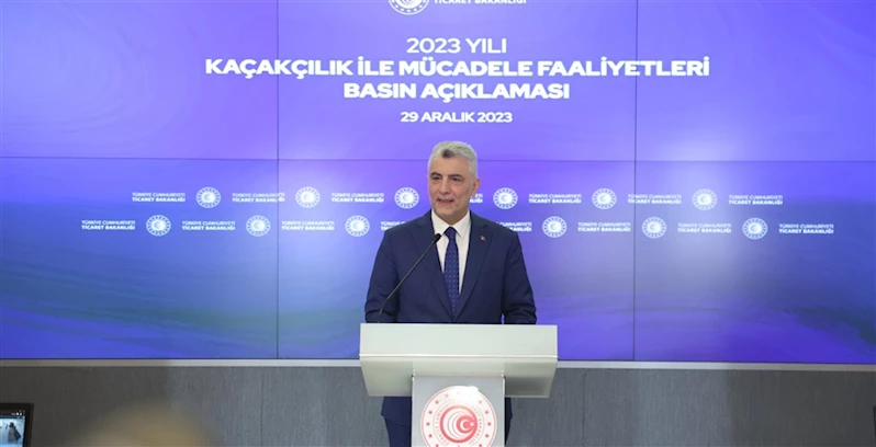 Bakan Bolat, 2023 Yılı Kaçakçılık Verileri Değerlendirme Toplantısı