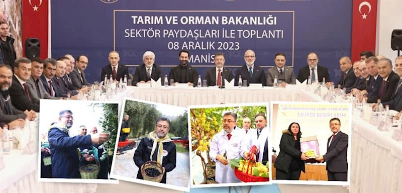 BAKAN YUMAKLI, MANİSA’DA KATILDIĞI ZEYTİN HASADINDA KONUŞTU: ZEYTİN ÜZERİNDEN YAPILAN SPEKÜLASYONLARA İTİBAR ETMEYİN