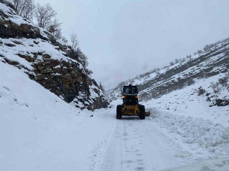 Kar Şırnak’ı etkisi altına aldı, 9 köy yolu ulaşıma kapandı
