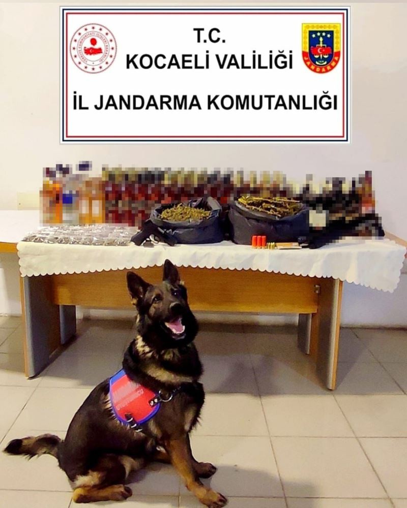 Kocaeli’de 178 litre kaçak alkol ele geçirildi
