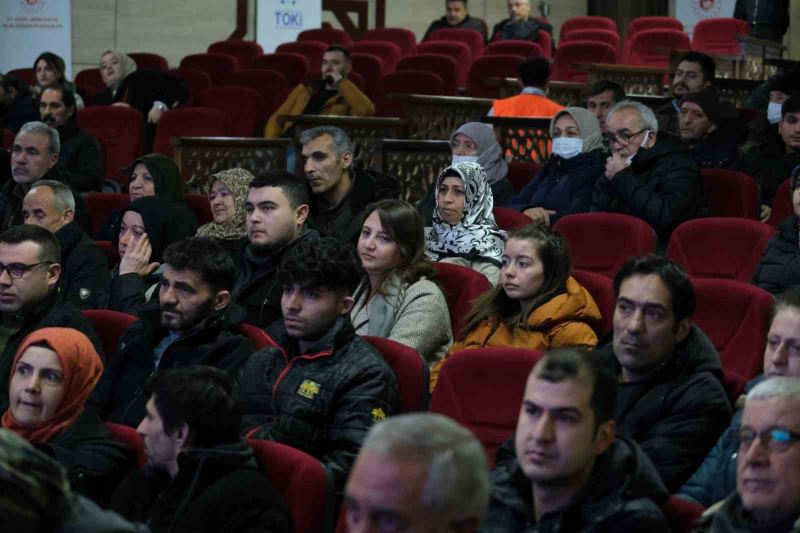 TOKİ kurasında sevinç ve gözyaşı bir arada
