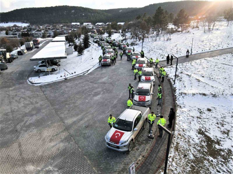 Kütahya OBM deprem bölgesine üçüncü ekibini yola çıkardı
