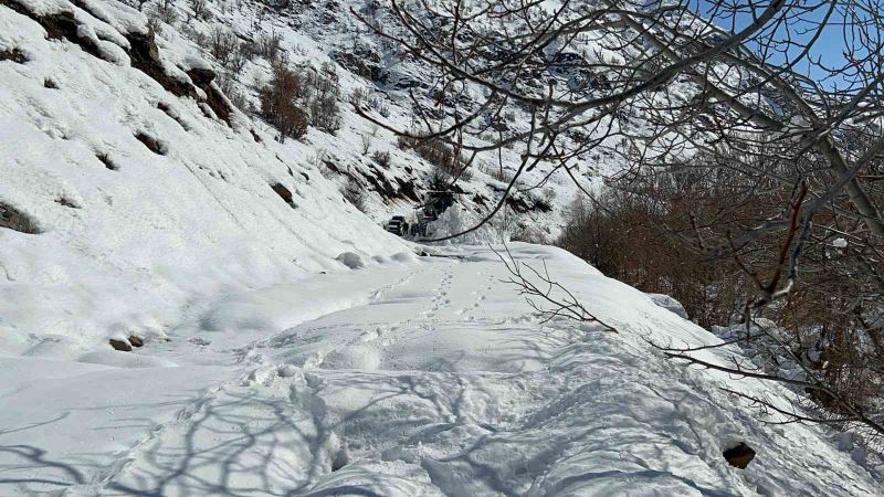 Hakkari’de 13 yerleşim yerinin yolu kapandı
