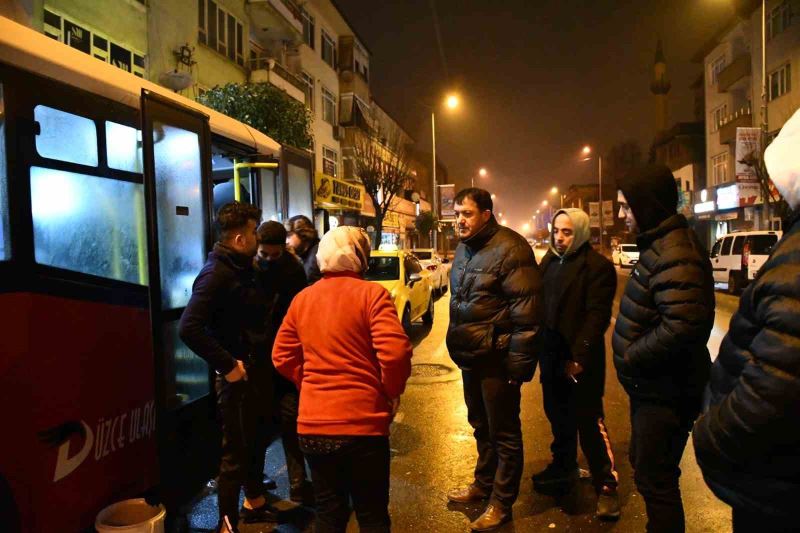 190 depremzede Düzce’ye getirildi
