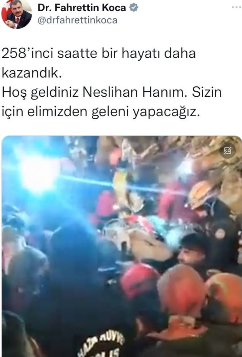 Bakan Koca’dan 