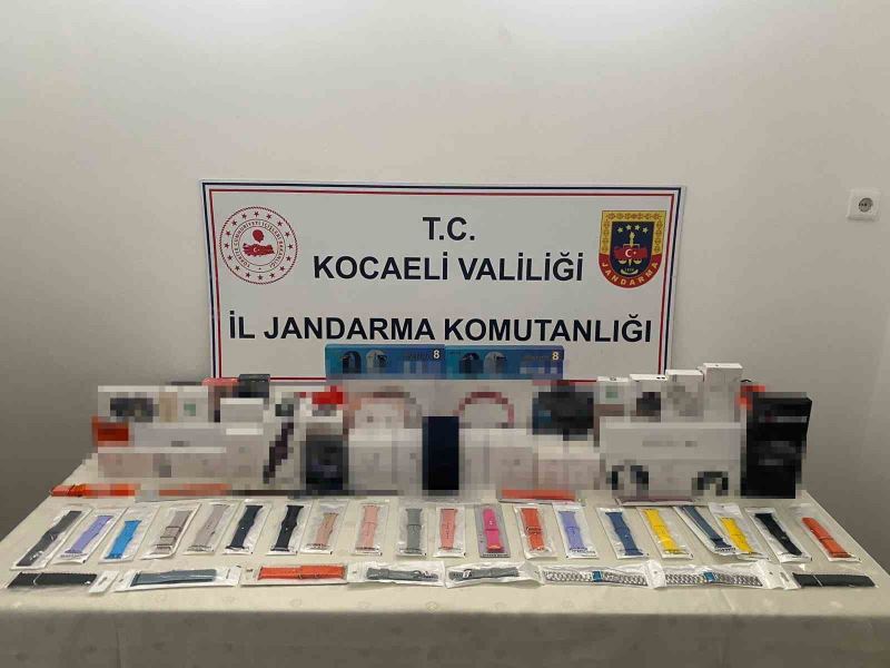 180 bin TL değerinde kaçak elektronik eşya ele geçirildi
