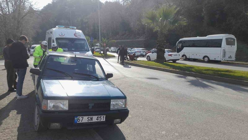 Zonguldak’ta trafik kazası: 1 yaralı
