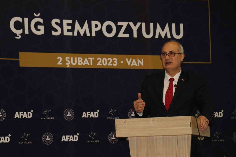 AFAD Müdürü Körpeş: “2022 yılında Van’da 73 tane çığ meydana geldi”
