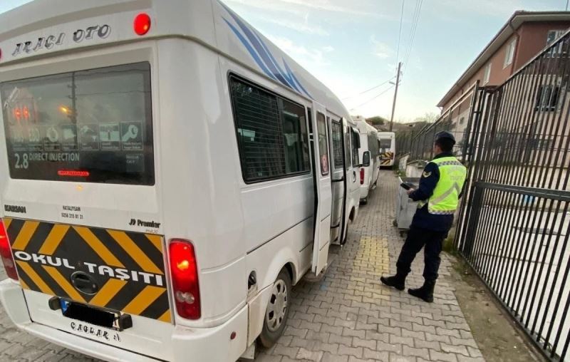 Aydın’da okul servis araçları denetlendi
