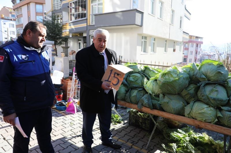 Semt pazarlarında denetim
