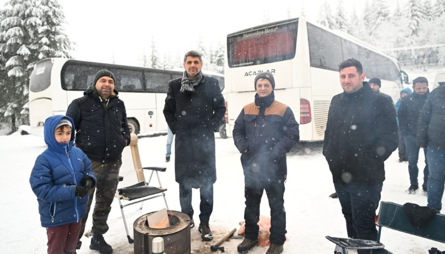 KOCAMAN KAR SEZONUNU HEMŞEHRİLERİYLE AÇTI