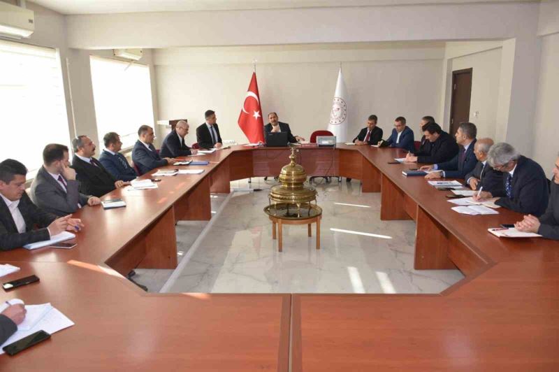 Erzincan’da İlçe Milli Eğitim Müdürleri toplantısı yapıldı
