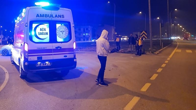 Hassa’da trafik kazası: 2 yaralı
