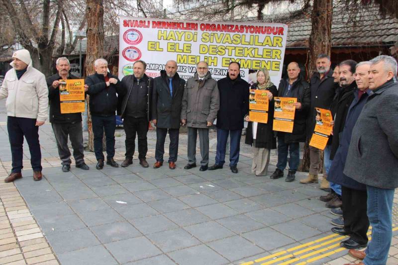 Sivaslılar Melih Eymen için gece düzenleyecek
