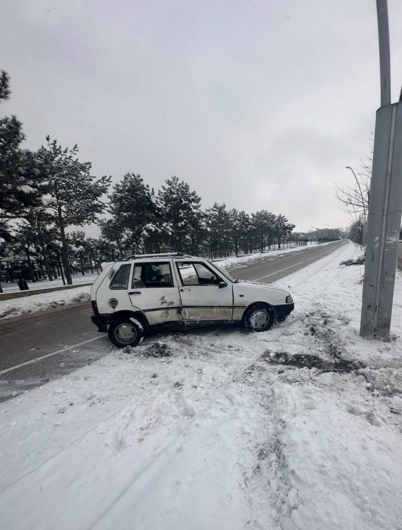 Elazığ’da trafik kazası: 1 yaralı
