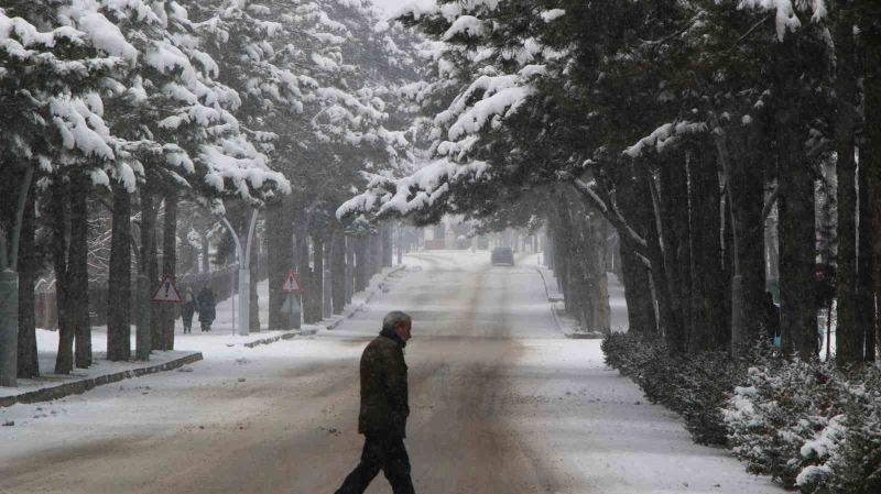 Elazığ’da meteorolojiden ‘çığ’ uyarısı
