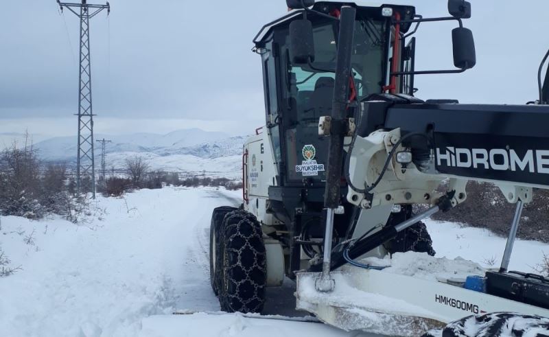 Malatya’da kar geçit vermiyor
