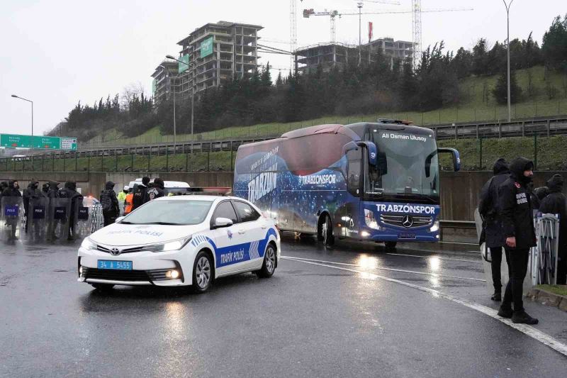 Trabzonspor stada geldi
