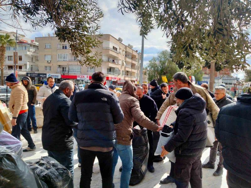 Didim’den deprem bölgelerine yardımlar ulaştırılacak
