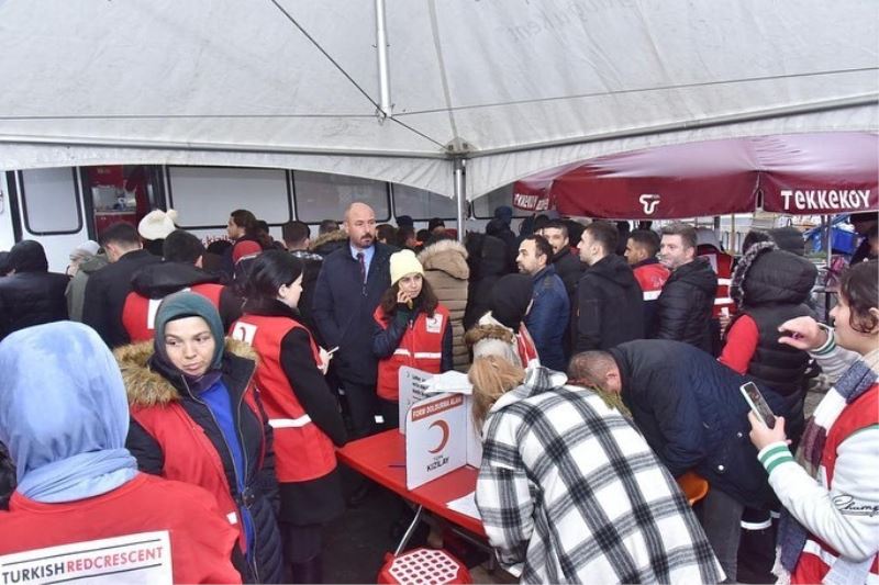 Tekkeköy’den depremzedeye kan bağışı seferberliği
