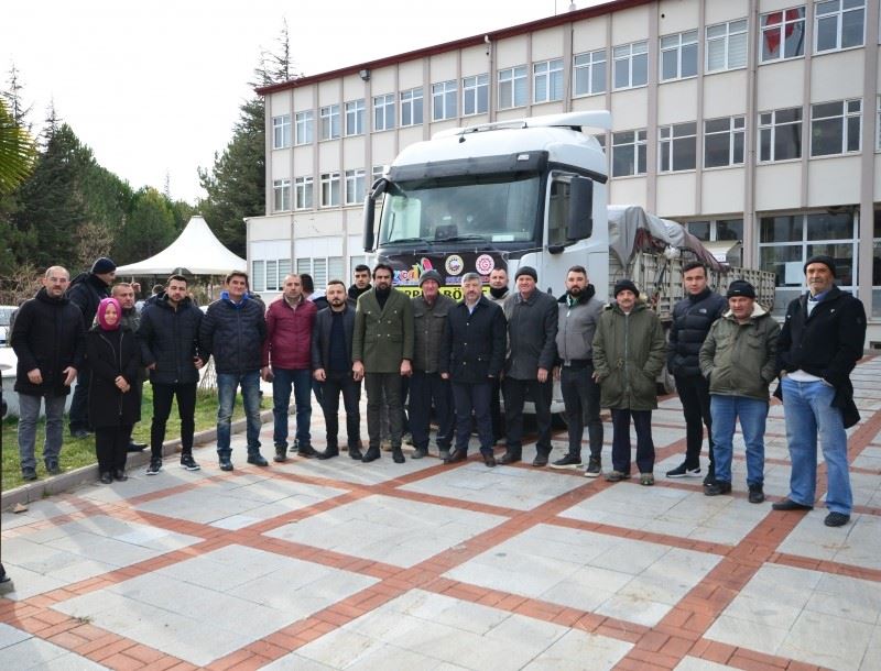 Gedizliler deprem bölgesi için seferber oldu
