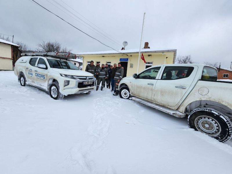 Kütahya’da 6 köyün etkilendiği elektrik arızası giderildi
