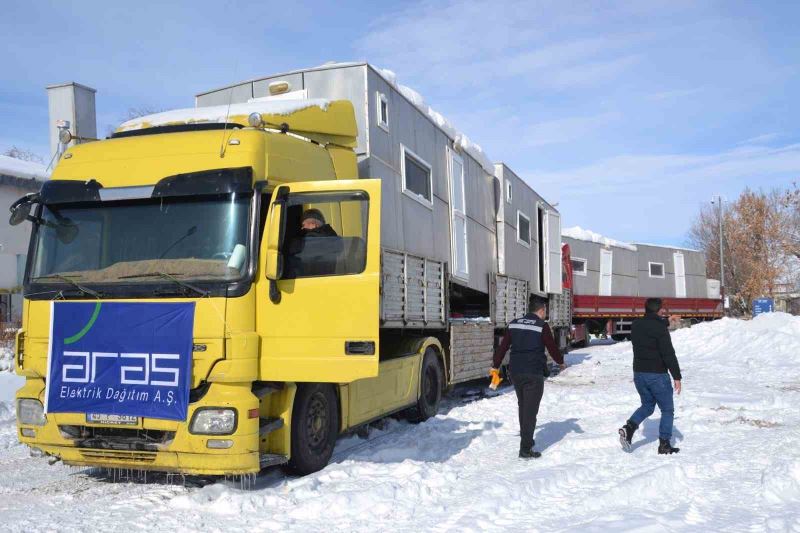 Aras EDAŞ, deprem bölgesine elektrik sağlayacak
