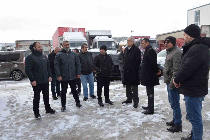 Bozüyük Belediyesi tarafından toplanan yardımlar Pazarcık ilçesine doğru yol aldı
