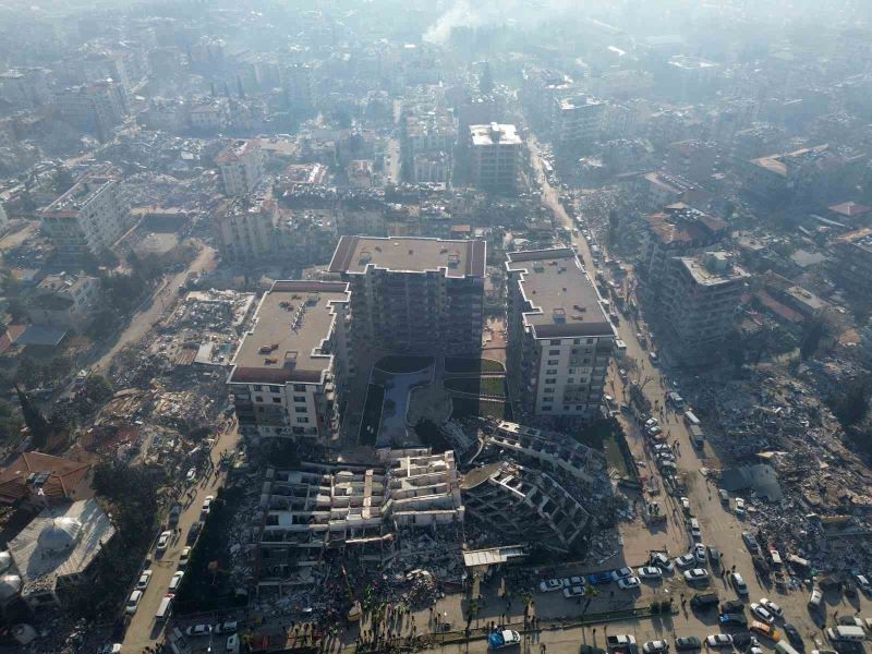 Hatay’ın acı tablosu böyle görüntülendi
