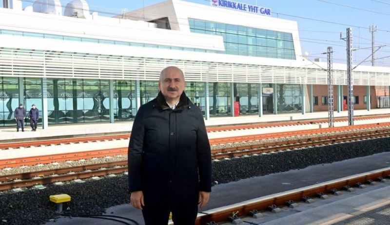 ULAŞTIRMA VE ALTYAPI BAKANI KARAİSMAİLOĞLU: ANKARA-SİVAS HIZLI TREN HATTINDA ÇALIŞMALARDA SONA YAKLAŞTIK