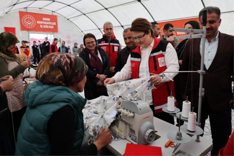 Afetzede kadınlara ekonomik teşvik