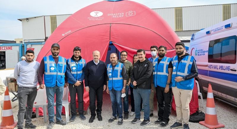 Bakan Bilgin, Hatay’da Depremden Etkilenen Vatandaşları Ziyaret Etti