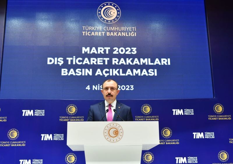 Ticaret Bakanı Muş, Mart Ayı Dış Ticaret Rakamlarını Açıkladı