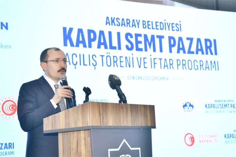 Ticaret Bakanı Muş, Aksaray