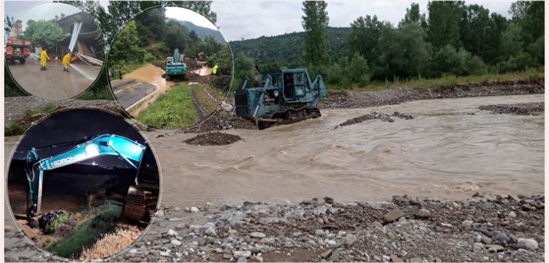 TARIM VE ORMAN BAKANLIĞI SEL BÖLGESİNDEKİ FAALİYETLERİNİ ARALIKSIZ SÜRDÜRÜYOR