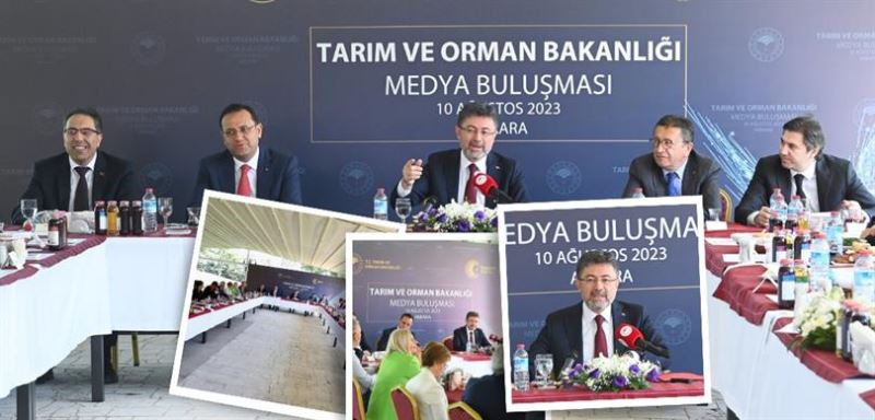 BAKAN YUMAKLI, MEDYA KURULUŞLARININ ANKARA TEMSİLCİLERİYLE BİR ARAYA GELDİ